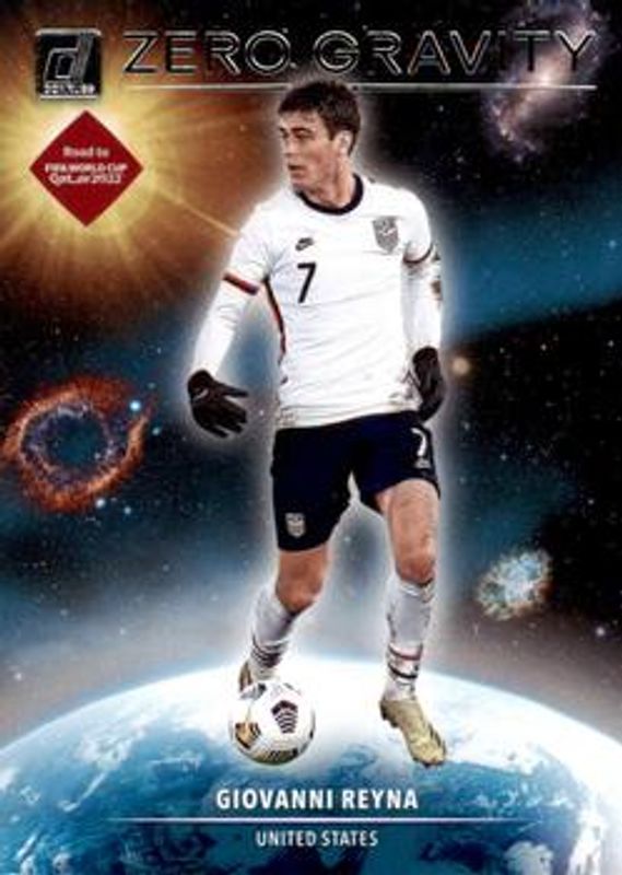Giovanni Reyna 2021 Donruss #19 Zero Gravity RAW