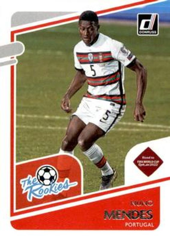 Nuno Mendes 2021 Donruss #13 The Rookies RAW