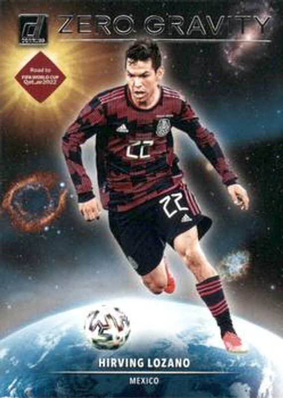 Hirving Lozano 2021 Donruss #11 Zero Gravity RAW