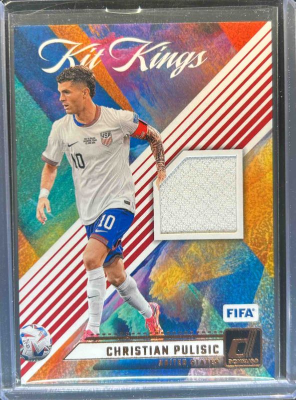 Christian Pulisic 2021 Donruss #KK-CP Kit Kings RAW