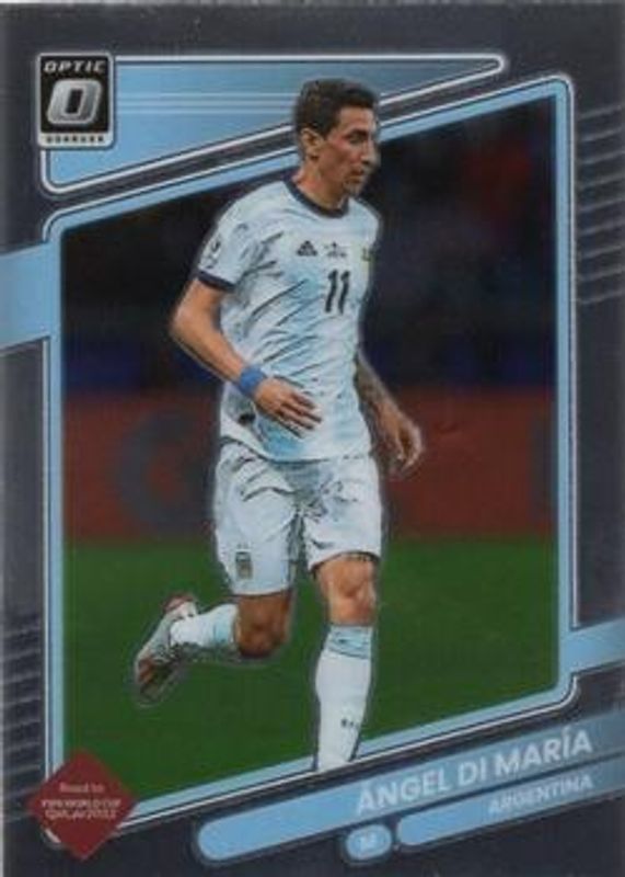 Angel Di Maria 2021 Donruss #8 Optic RAW