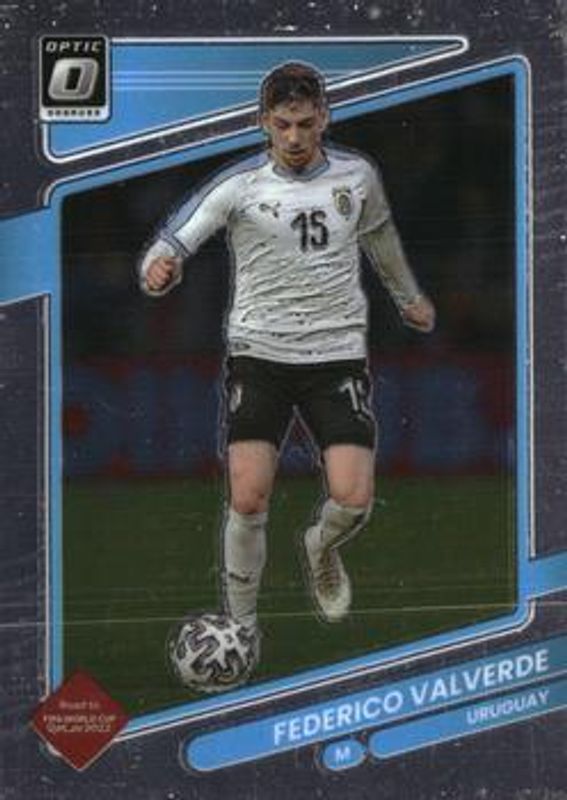 Federico Valverde 2021 Donruss #170 Optic RAW
