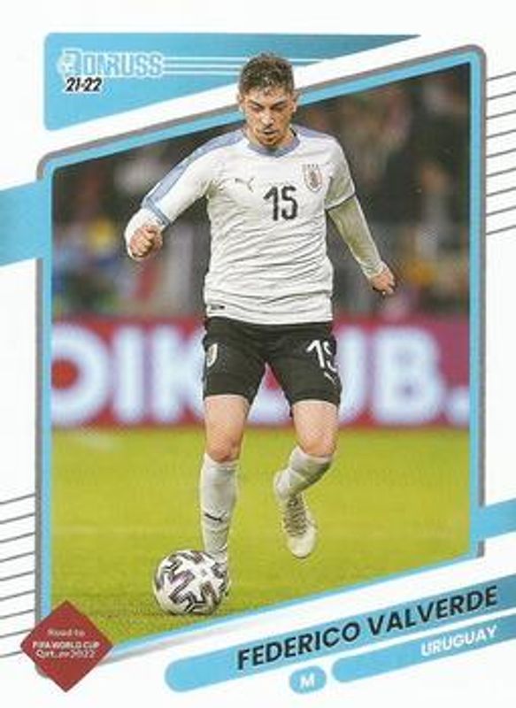 Federico Valverde 2021 Donruss #170 Base RAW