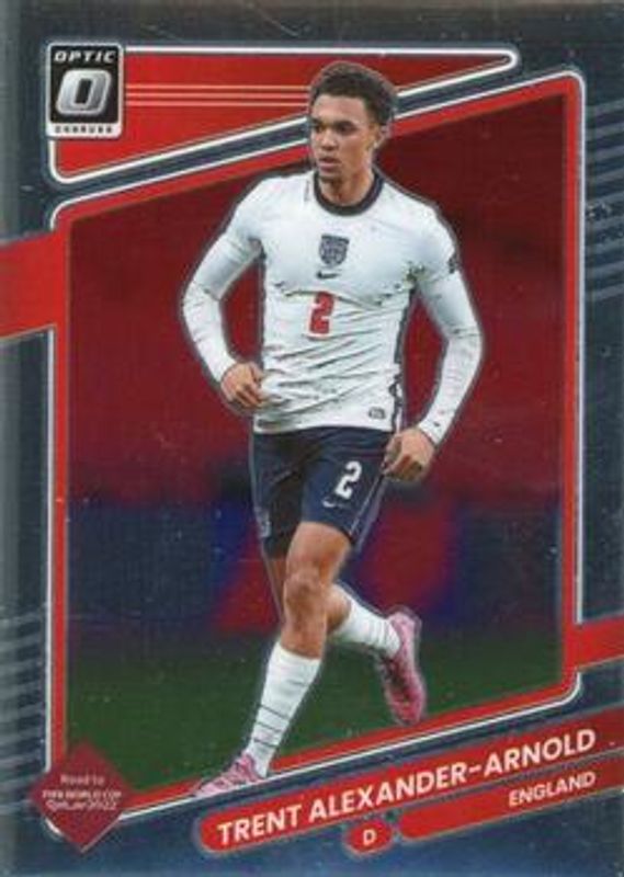 Trent Alexander-Arnold 2021 Donruss #51 Optic RAW