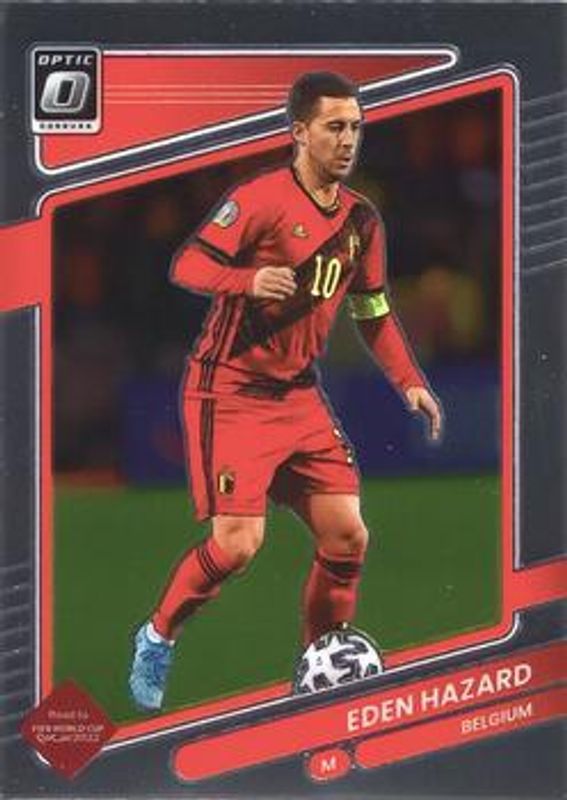 Eden Hazard 2021 Donruss #10 Optic RAW