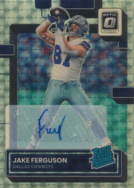 2022 Optic #289 Rated Rookie Autographs - Gold Vinyl /1