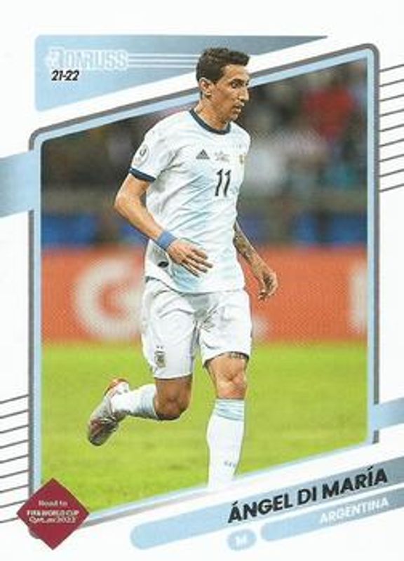 Angel Di Maria 2021 Donruss #8 Base RAW