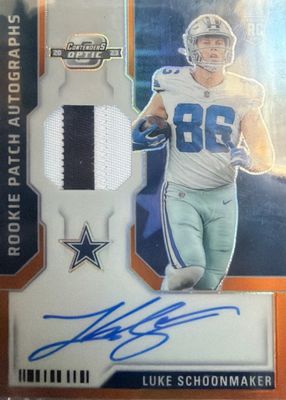 2023 Contenders Optic #RPA-LS Rookie Patch Auto - Orange /25
