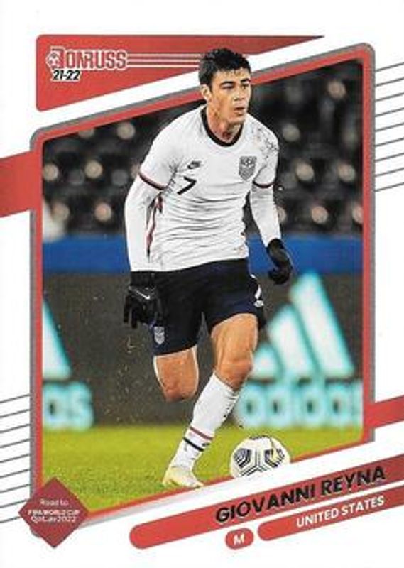 Giovanni Reyna 2021 Donruss #164 Base RAW