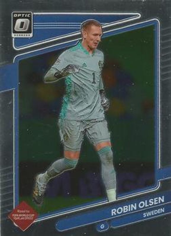 Robin Olsen 2021 Donruss #156 Optic RAW