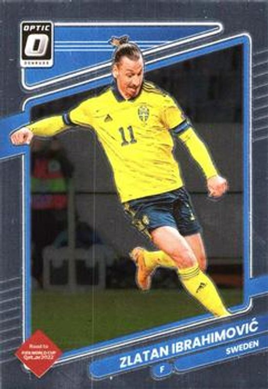Zlatan Ibrahimovic 2021 Donruss #152 Optic RAW