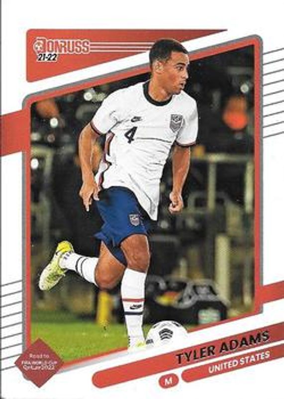 Tyler Adams 2021 Donruss #166 Base RAW