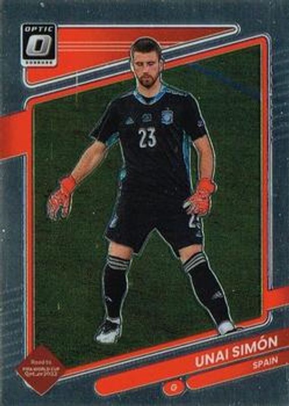 Unai Simon 2021 Donruss #130 Optic RAW