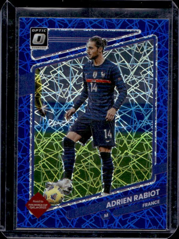 2021 Donruss #62 Optic - Blue Velocity