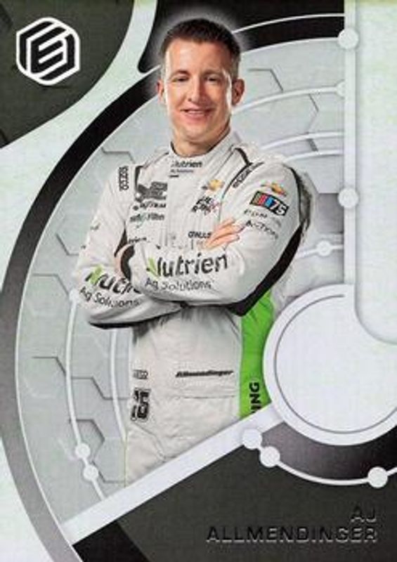AJ Allmendinger 2023 Chronicles NASCAR #1 Elements RAW