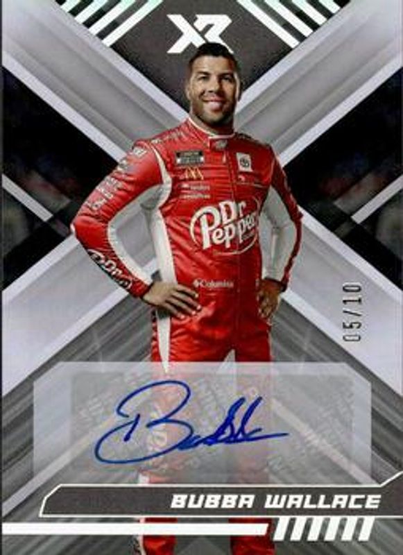 2023 Chronicles NASCAR #11 XR Autographs - Holo Silver /10