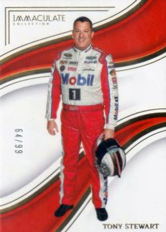 Tony Stewart 2023 Chronicles NASCAR #78 Immaculate /99 RAW
