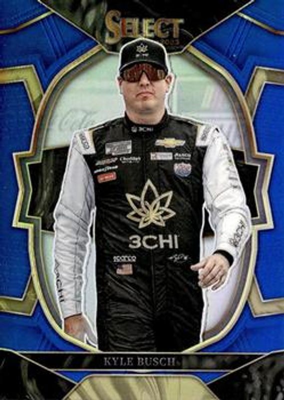 Kyle Busch 2023 Chronicles NASCAR #4 Select - Blue /199 RAW