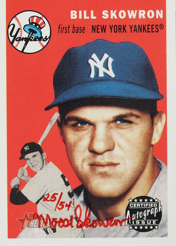 2003 Topps Heritage #RO-BS Real One Autographs - Red Ink /54