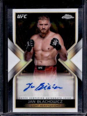2024 Topps Chrome UFC #MEA-JBL Main Event Autographs