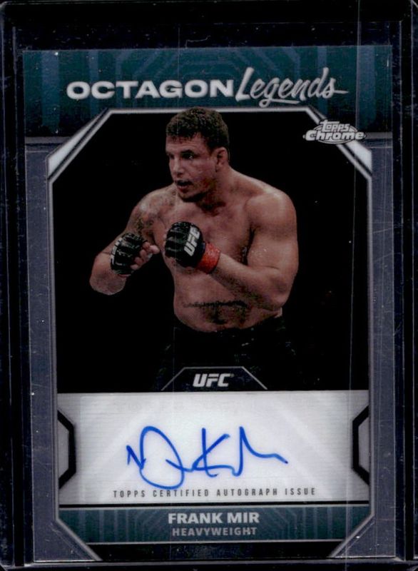 2024 Topps Chrome UFC #OLA-FMI Octagon Legends Autographs