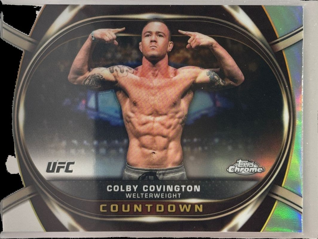 2024 Topps Chrome UFC #COU-9 Countdown