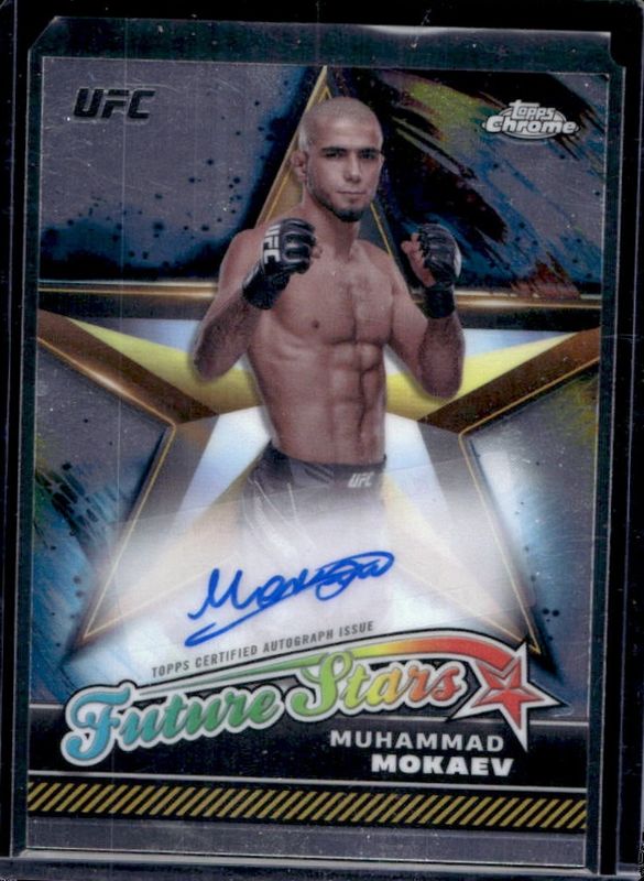 Muhammad Mokaev 2024 Topps Chrome UFC #FSA-MMO Future Stars Autographs RAW