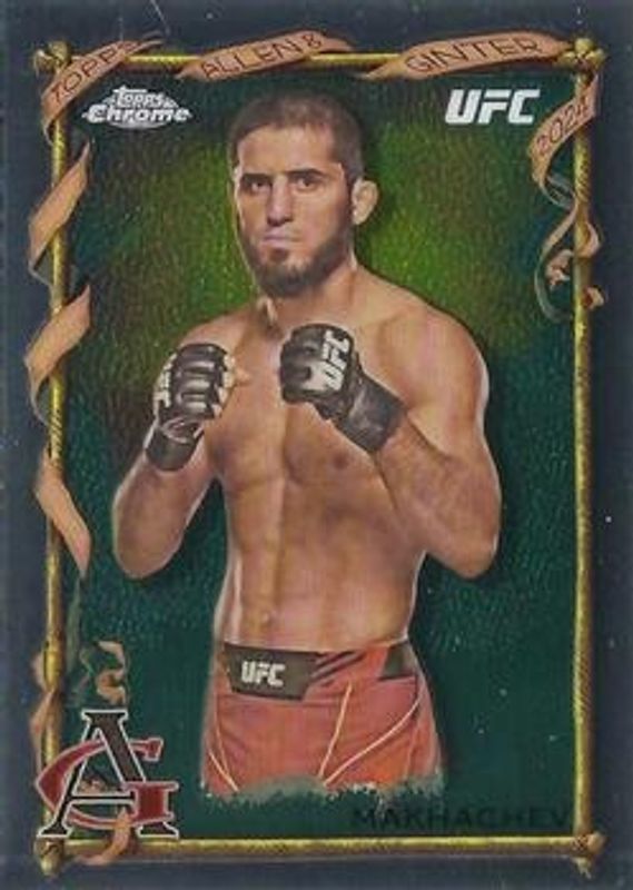 Islam Makhachev 2024 Topps Chrome UFC #AAG-11 Allen & Ginter RAW