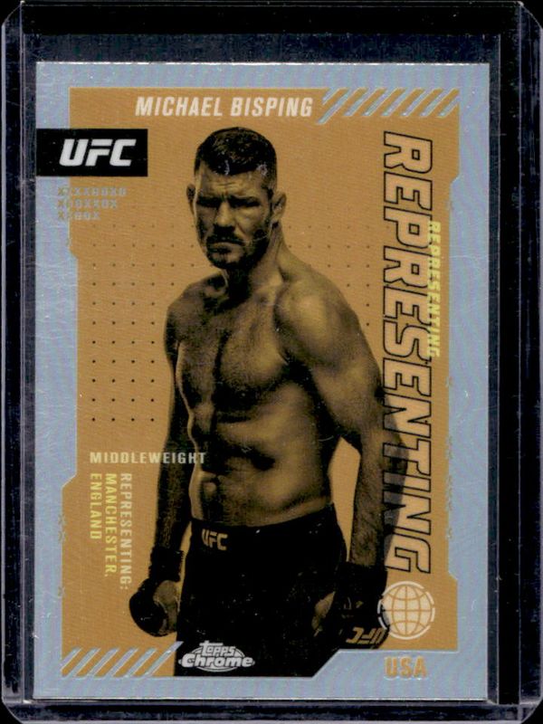 2024 Topps Chrome UFC #REP-9 Representing