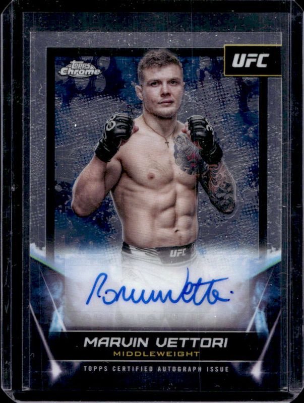 2024 Topps Chrome UFC #FNA-MVE UFC Signatures