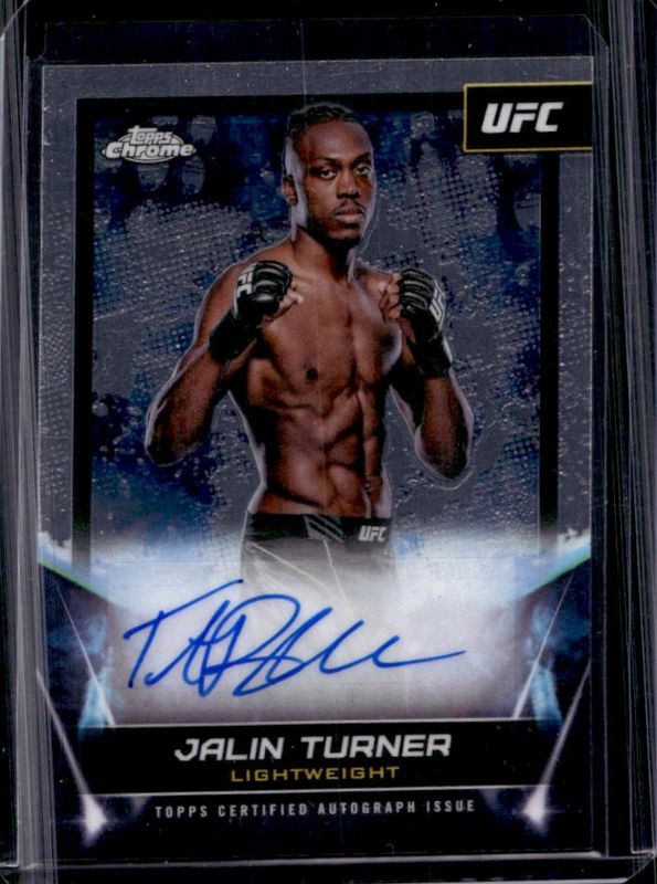 2024 Topps Chrome UFC #FNA-JTU UFC Signatures