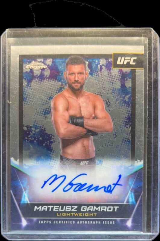 2024 Topps Chrome UFC #FNA-MGA UFC Signatures