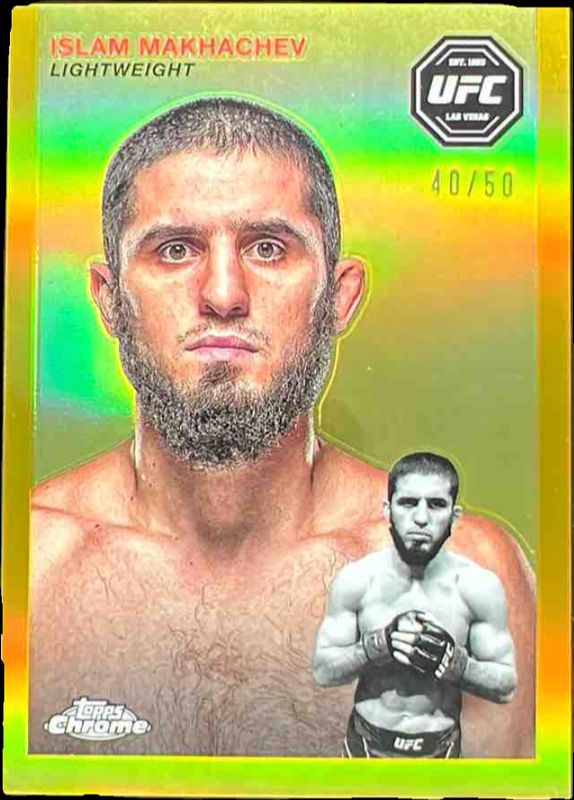 2024 Topps Chrome UFC #FFT-8 1954 Topps - Gold Refractor /50