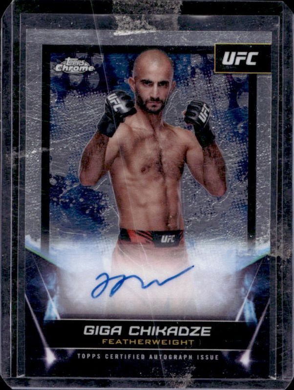2024 Topps Chrome UFC #FNA-GCH UFC Signatures