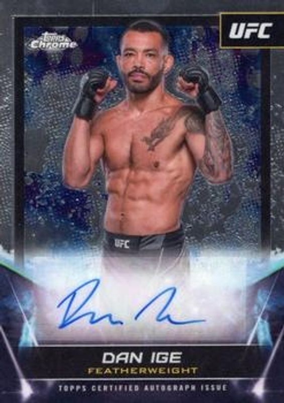 2024 Topps Chrome UFC #FNA-DIG UFC Signatures