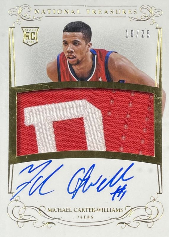 2013 National Treasures #119 Rookie Patch Auto - Gold /25