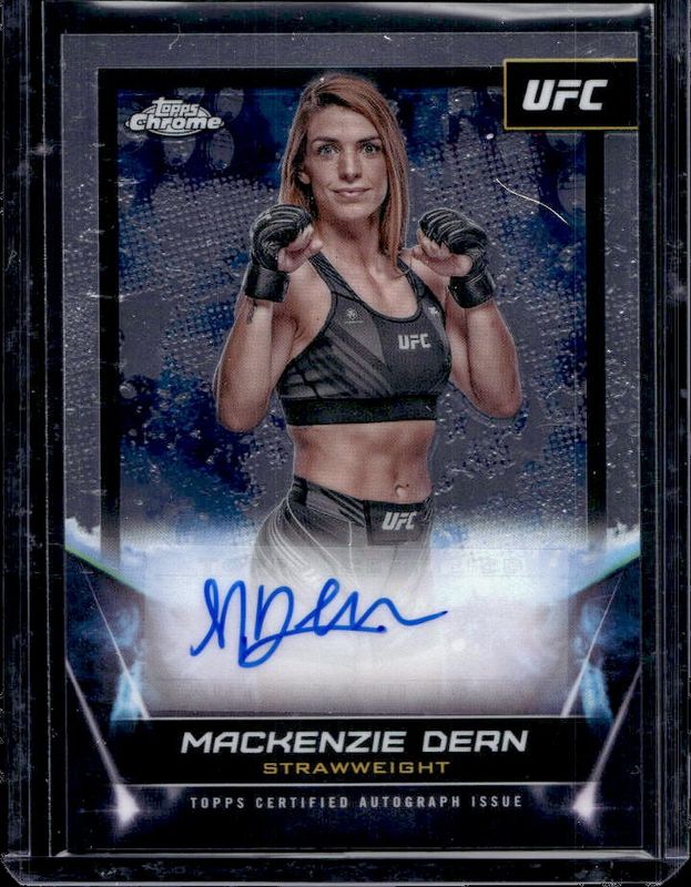 2024 Topps Chrome UFC #FNA-MDE UFC Signatures
