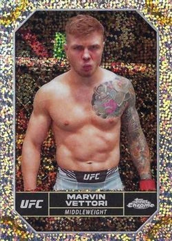 2024 Topps Chrome UFC #125 Speckle Refractor /299
