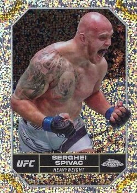 2024 Topps Chrome UFC #176 Speckle Refractor /299