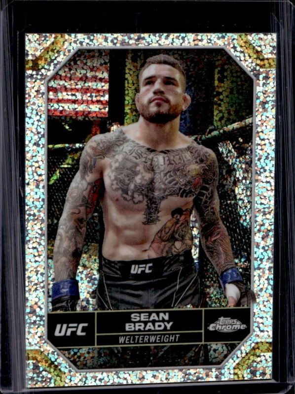 2024 Topps Chrome UFC #172 Speckle Refractor /299