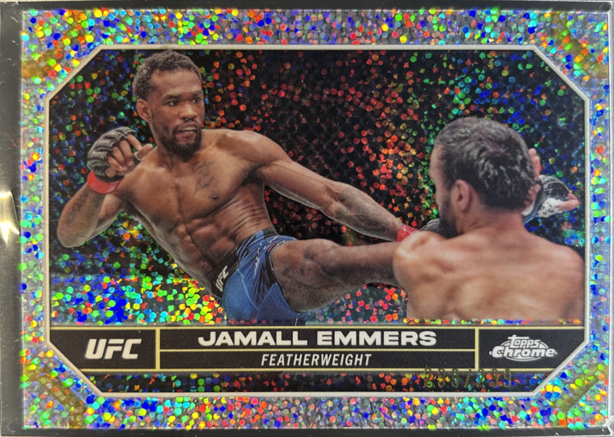 Jamall Emmers MMA Cards Price Guide - Sports Card Investor