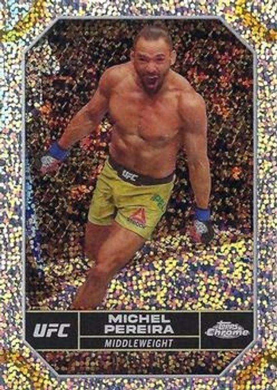 2024 Topps Chrome UFC #138 Speckle Refractor /299