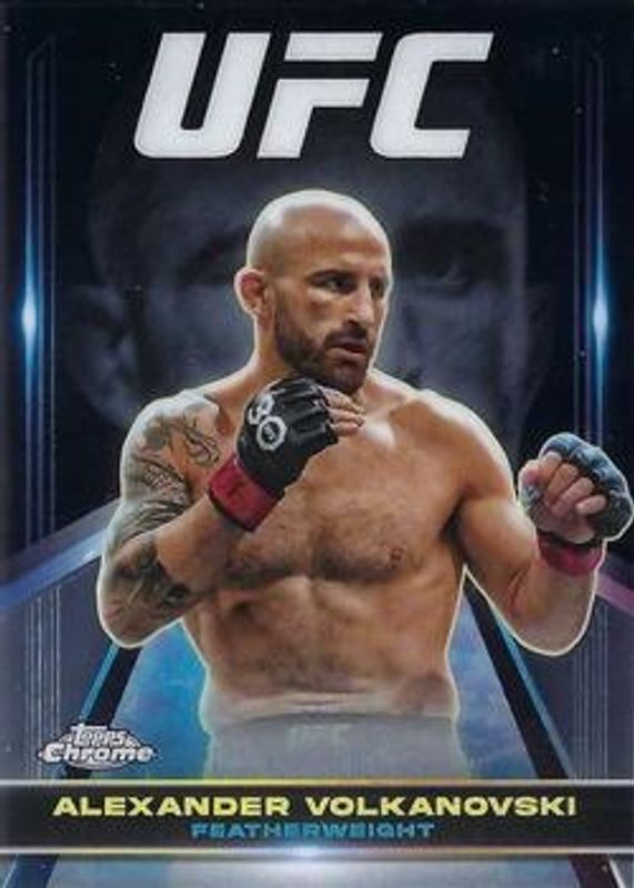 Alexander Volkanovski 2024 Topps Chrome UFC #SUG-5 Supergiant RAW
