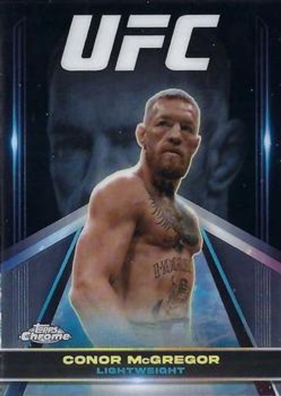 Conor McGregor 2024 Topps Chrome UFC #SUG-8 Supergiant RAW