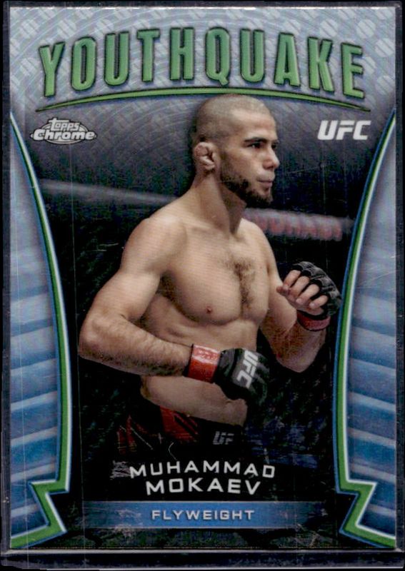 Muhammad Mokaev 2024 Topps Chrome UFC #YQK-3 Youthquake RAW
