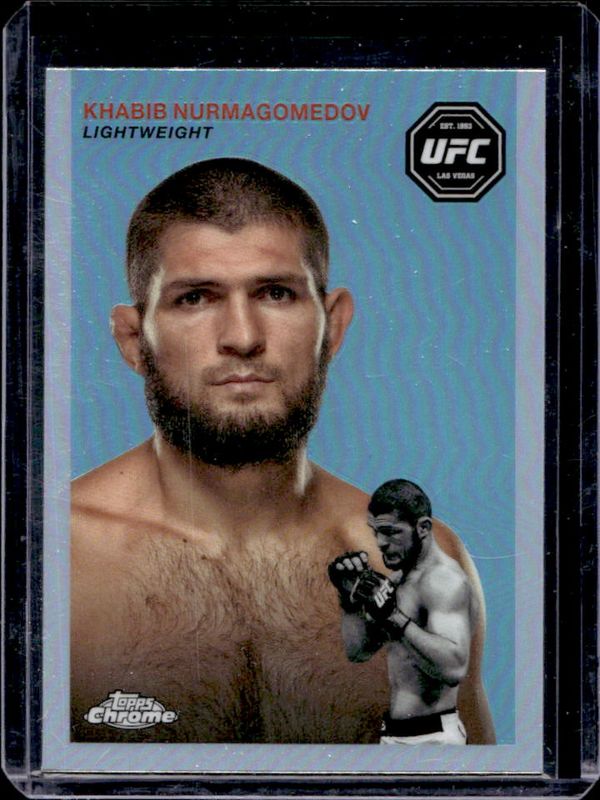 Khabib Nurmagomedov 2024 Topps Chrome UFC #FFT-21 1954 Topps - Refractor RAW