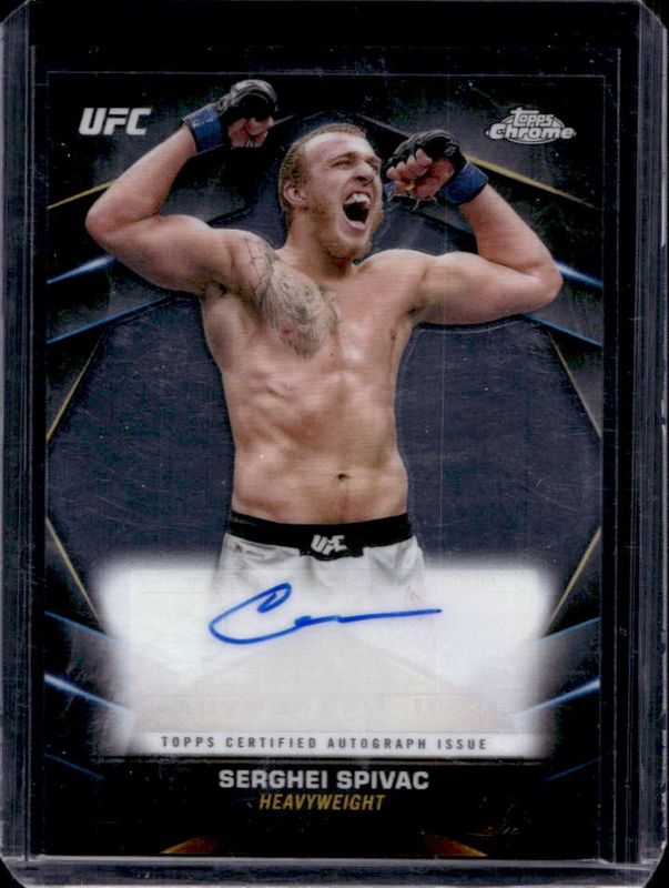 2024 Topps Chrome UFC #CVA-SSP Veteran Autographs