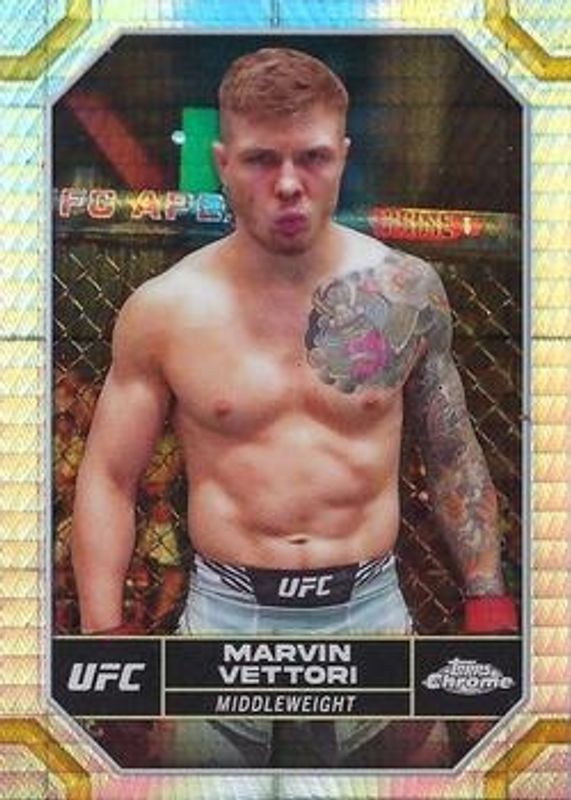 2024 Topps Chrome UFC #125 Prism Refractor