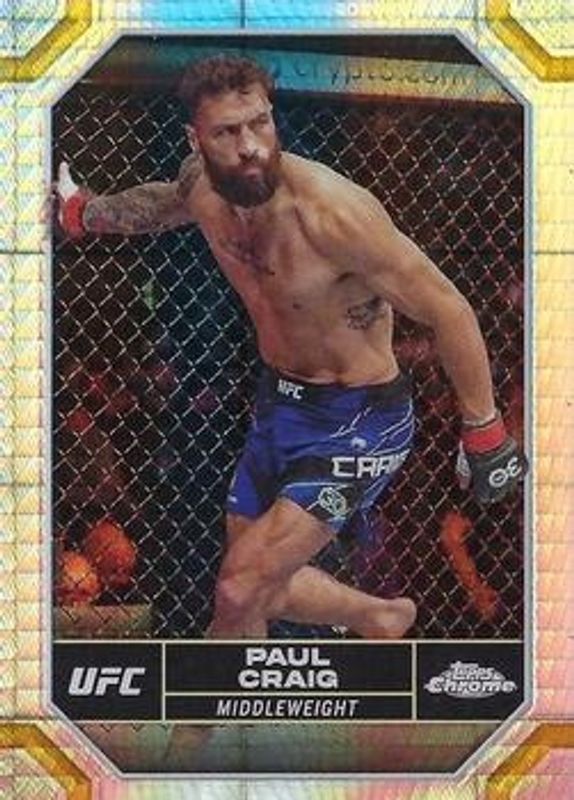 2024 Topps Chrome UFC #153 Prism Refractor