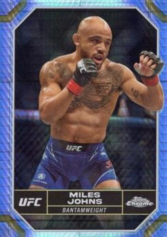 2024 Topps Chrome UFC #140 Prism Refractor
